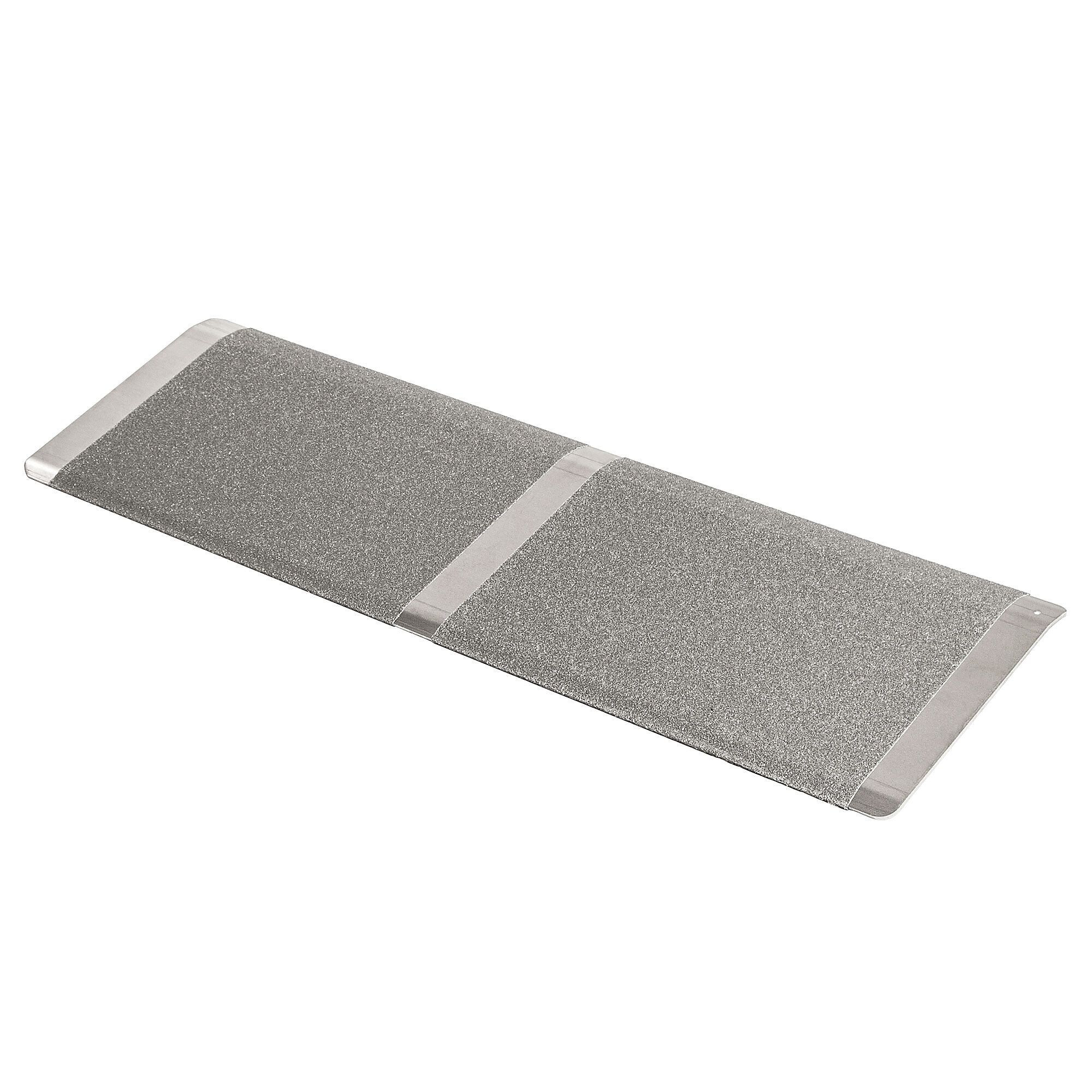 Silver Spring Aluminum Solid Threshold Ramp - 10in. x 32in., 600-Lb. Capacity, Grit Coated Surface, Model# SSTP1032